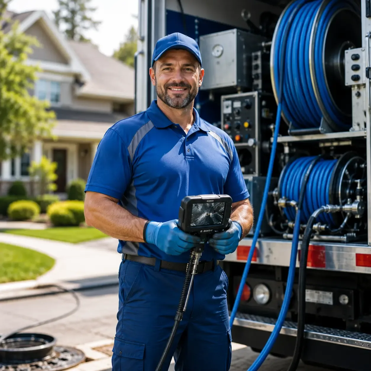 Local outdoor drain cleaning specialists in Dassel, MN